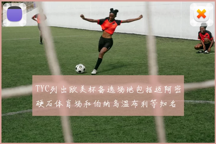 TYC列出欧美杯备选场地包括迈阿密硬石体育场和伯纳乌温布利等知名场馆