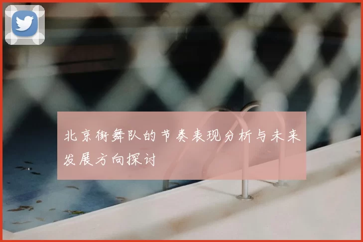 北京街舞队的节奏表现分析与未来发展方向探讨