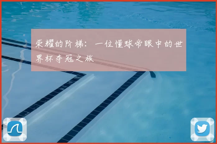荣耀的阶梯:一位懂球帝眼中的世界杯夺冠之旅
