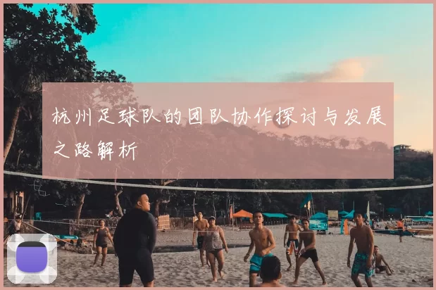 杭州足球队的团队协作探讨与发展之路解析