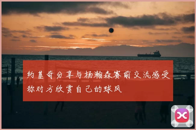 约基奇分享与杨瀚森赛前交流感受称对方欣赏自己的球风